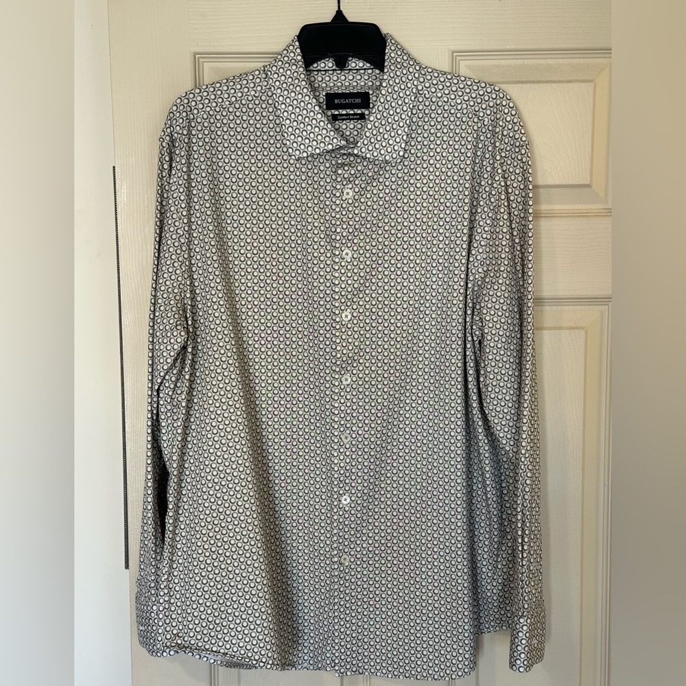 Bugatchi Hrey Geometric Men's Shirt